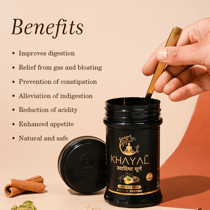 Swadisht Churan | 100%  Natural ingredients | Improves gut health